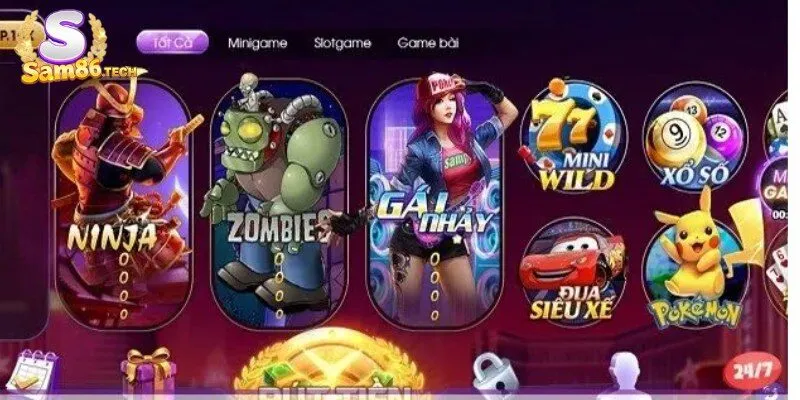 Sự thành lập nổi bật của cổng game SAM86